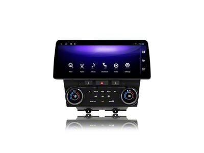 12.30-Inch Android 12 Head Unit with A/C Panel and Car Play; 4GB RAM; 64GB ROM (10-15 Camaro)