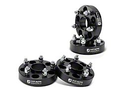 1.25-Inch 5-Lug Wheel Spacers; Black; Set of Four (10-24 Camaro)