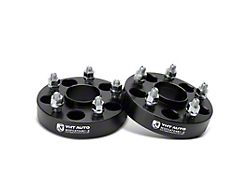 1.25-Inch 5-Lug Wheel Spacers; Black; Set of Two (10-24 Camaro)