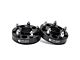 1.25-Inch 5-Lug Wheel Spacers; Black; Set of Two (10-24 Camaro)