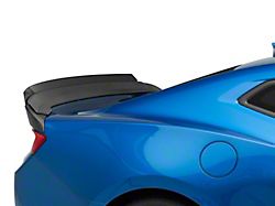 1LE Extended Style Rear Spoiler with Wickerbill Insert; Primer Black (16-24 Camaro w/o Rear Spoiler Camera)