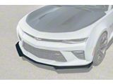 1LE Style Front Chin Splitter Lip; Primer Black (19-24 Camaro, Excluding ZL1)