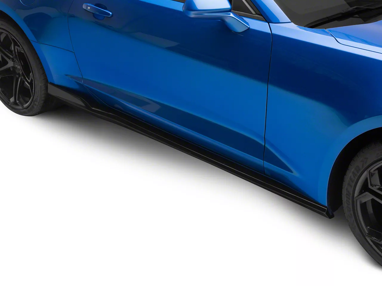 Camaro 1LE Style Side Skirts; Gloss Black (16-24 Camaro) - Free Shipping