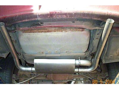 3-Inch Aluminized Cat-Back Exhaust System with HVS Welded Mufflers (92-02 3.8L Camaro)