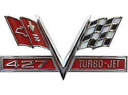 427 Fender Emblem Metal Sign