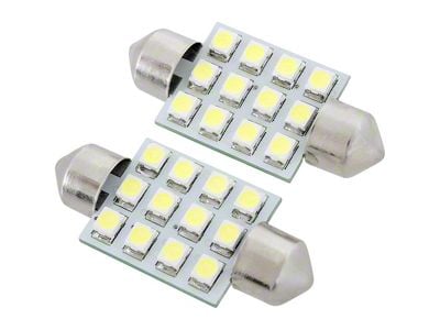 4414 Series 12 LED Bulb for Dome; White (93-02 Camaro)