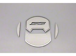 Deluxe Round A/C Vent Duct Covers with SS Logo (10-15 Camaro)