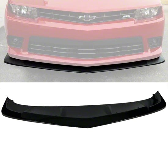 Camaro A Style Front Bumper Chin Spoiler; Unpainted (14-15 Camaro Ss, Z 