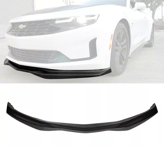 Camaro AC Style Chin Spoiler; Black (16-18 Camaro SS) - Free Shipping