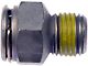 Automatic Transmission Oil Cooler Line Connector; 3/8 Tube x 1/4-18-Inch Thread (98-02 Camaro)