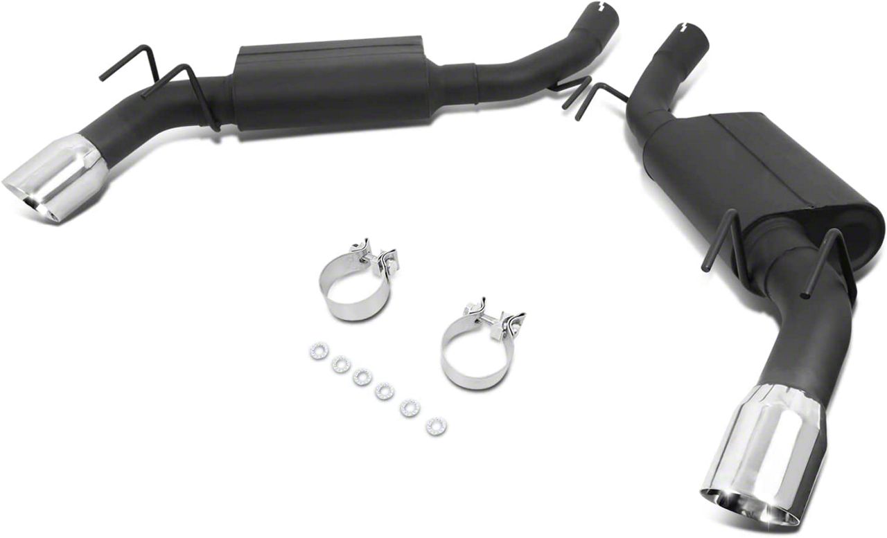 Camaro Axle Back Exhaust With Polished Tips Camaro Ss Free Shipping