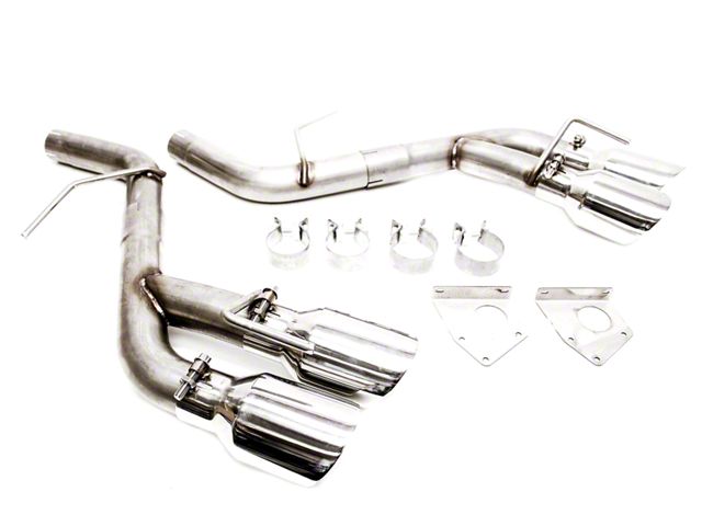 Axle-Back Exhaust with Polished Tips (16-24 3.6L Camaro w/ NPP Dual Exhaust Mode)