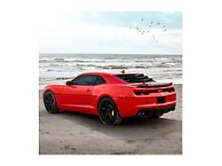 Bakkdraft Rear Window Louvers; Satin Black (10-15 Camaro Coupe)