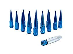 Blue Spike Lug Nut Kit; 12mm x 1.5; Set of 20 (93-02 Camaro)