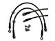 Braided Stainless Steel Brake Line Kit; Front and Rear (98-02 Camaro w/ Rear Disc Brakes & w/o Traction Control)