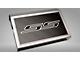 Brushed Fuse Box Cover with Carbon Fiber RS Top Plate; Black Solid (16-24 Camaro SS)