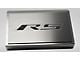 Brushed Fuse Box Cover with RS Top Plate; Brushed Black (16-24 Camaro LT w/ RS Package)