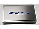 Brushed Fuse Box Cover with RS Top Plate; Dark Blue Solid (16-24 Camaro LT w/ RS Package)