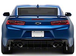 Centa VR2 Rear Diffuser; Dry Carbon Fiber Vinyl (16-24 Camaro)