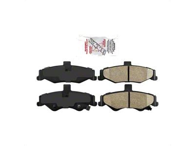 Ceramic Brake Pads; Rear Pair (98-02 Camaro)