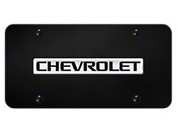 Chevrolet License Plate (Universal; Some Adaptation May Be Required)