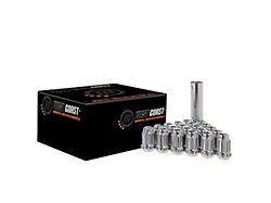 Chrome Acorn Spline Lug Nuts; M12x1.5; Set of 20 (93-02 Camaro)