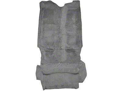 Complete Cutpile Molded Carpet; Medium Gray (93-02 Camaro Convertible)