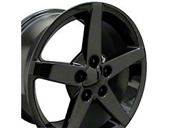 CV06 Gloss Black Wheel; 17x8.5 (93-02 Camaro)