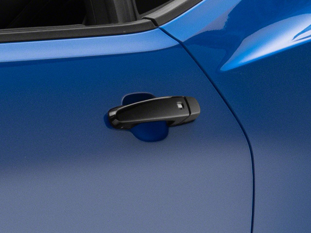 Camaro Door Handle Covers; Gloss Black (16-24 Camaro) - Free Shipping