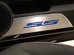 Door Panel Kick Plates with SS Logo (10-15 Camaro)