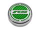Engine Caps with RS Logo; Green Carbon Fiber (10-15 V6 Camaro w/ Automatic Transmission)