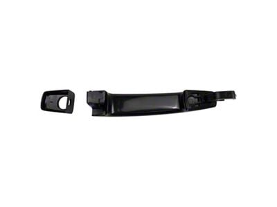 Exterior Door Handle; Front Driver Side; Black (10-15 Camaro w/o Passive Entry)