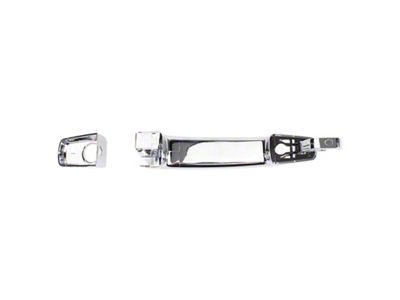 Exterior Door Handle; Front Driver Side; Chrome (10-15 Camaro w/o Passive Entry)