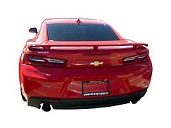 Factory Style 3-Post Rear Deck Spoiler; Pre-Painted (16-24 Camaro)