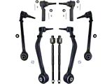 Front Lower Forward Rearward Control Arms with Tie Rods; 8-Piece Kit (10-12 Camaro SS; 10-15 Camaro LS, LT)