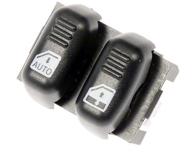 Front Window Switch 2-Button; Driver Side (97-02 Camaro)