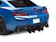 Genali VR2 Rear Diffuser; Gloss Carbon Fiber Vinyl (16-24 Camaro LT1, SS, ZL1)