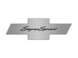 Hood Badge with Super Sport Emblem for Factory Pad (10-15 Camaro)