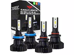 Infinity Beam LED Headlight Bulb Combo; High and Low Beam; H11/H8/H9 and HB3/9005 (16-22 Camaro)