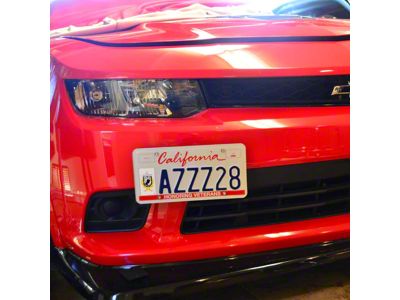 License Plate Holder with Receiver (14-15 Camaro ZL1)