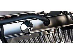 Lower Fuel Rails Satin; Stainless (16-24 Camaro SS)