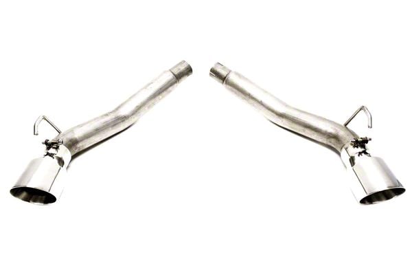 Camaro Muffler Delete Axle Back Exhaust With Polished Tips 10 15 36l