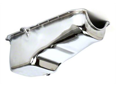 OEM Style Oil Pan; 4-Quart; Chrome (93-96 5.7L Camaro)