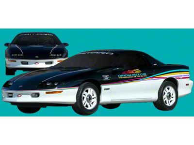 Pace Car Decal Kit; Multicolored (1993 Camaro)