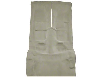 Passenger and Rear Cutpile Molded Carpet with Mass Backing; Antelope (93-02 Camaro Coupe)