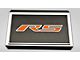 Polished Fuse Box Cover with Carbon Fiber RS Top Plate; Orange Carbon Fiber (16-24 Camaro LT w/ RS Package)