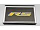 Polished Fuse Box Cover with Carbon Fiber RS Top Plate; Yellow Carbon Fiber (16-24 Camaro LT w/ RS Package)