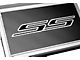 Polished Fuse Box Cover with Carbon Fiber SS Top Plate; Black Solid (16-24 Camaro SS)