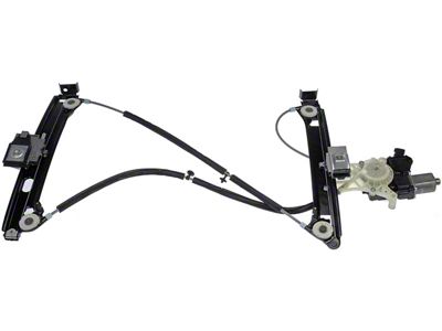 Power Window Regulator and Motor Assembly; Front Driver Side (10-11 Camaro)