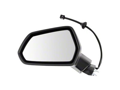 Powered Mirrors; Black (16-22 Camaro)